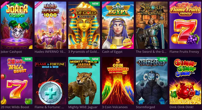 Malina jeux de casino en ligne